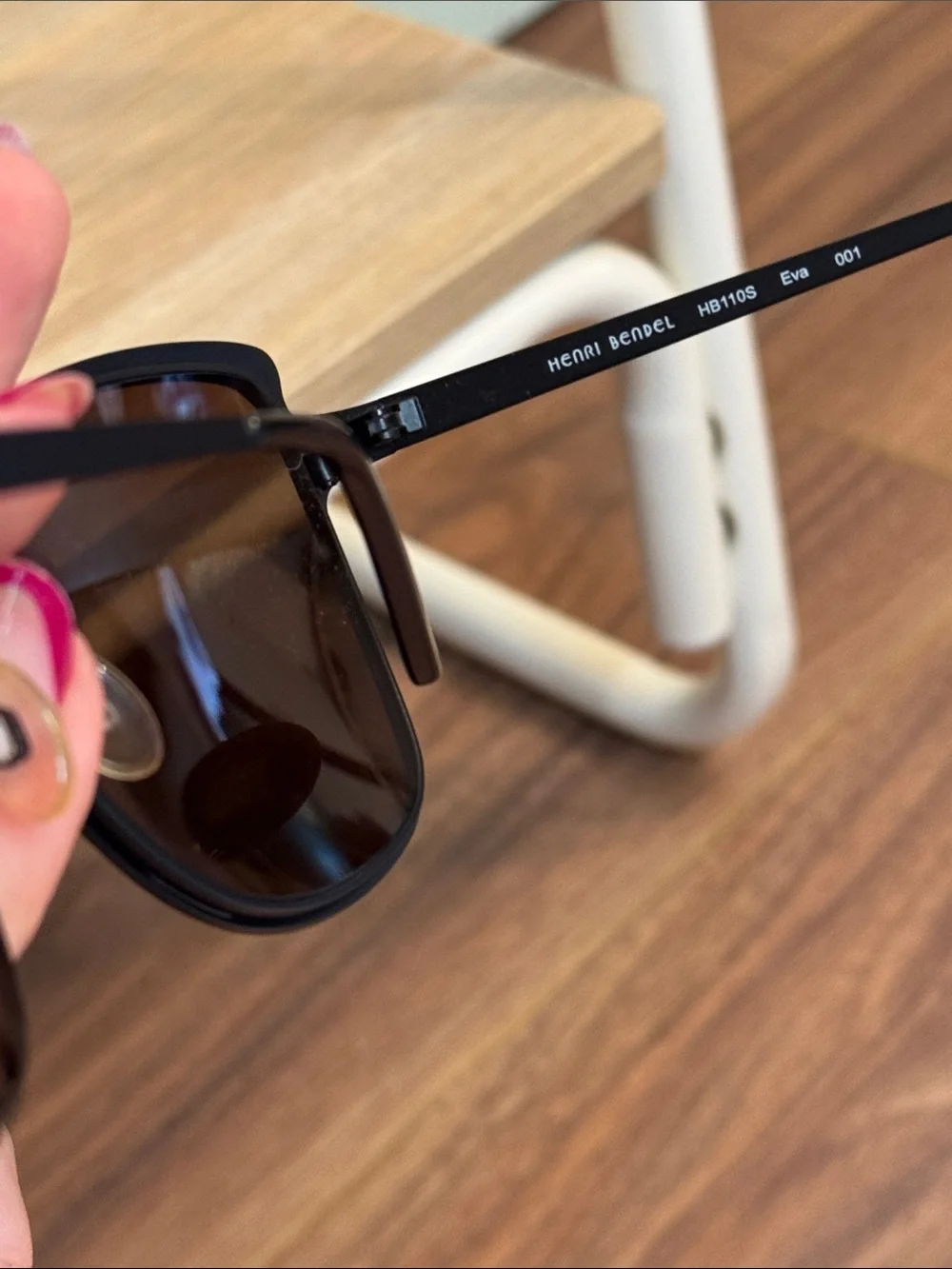 Henri Bendel Women's Mirrored Lens Cat-Eye Sunglasses in Brown and Black
